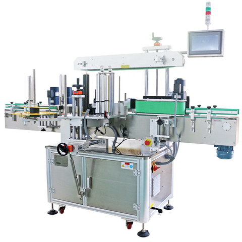 Автоматска машина за етикетирање на тркалезни шишиња (горна маса) (MT-130) 