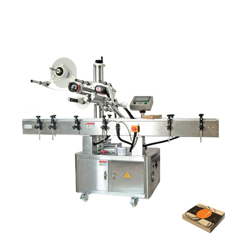 Автоматско машина / опрема за обележување на ракав од ПВЦ шише за пијалоци 