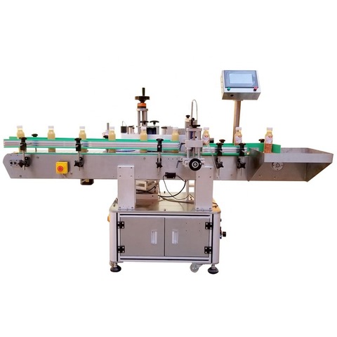 Автоматска машина за етикетирање на лепенки за баркодови од горната површина на случајот со цигари 