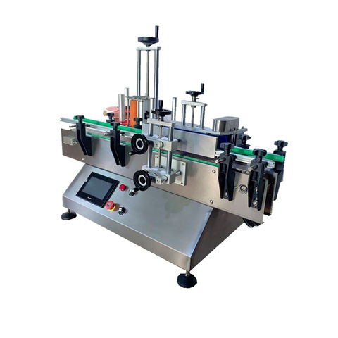 Автоматска машина за обележување налепници за лепење тркалачки шишиња 