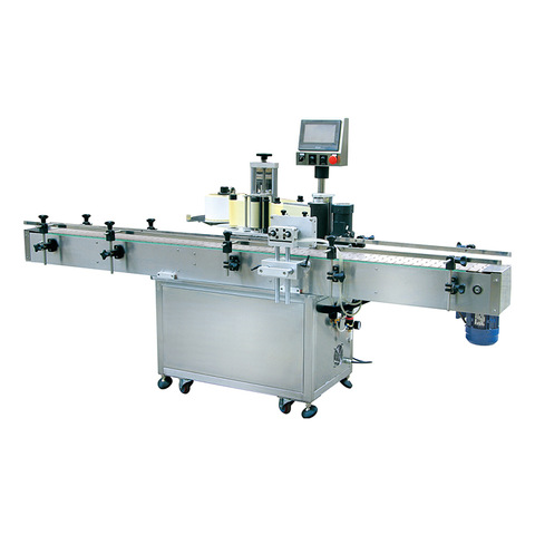 Hzpk полуавтоматска маса машина за означување на стаклени тркалезни шишиња 