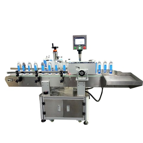 Автоматска машина за обележување налепници за лепило со двострана вода во шише со PE 