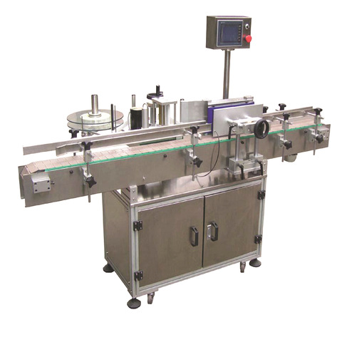 Марија автоматска машина за полнење шишиња / вијали во прав со линија за пакување со етикетирање на запечатување 