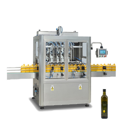 Висококвалитетна автоматизирана машина за полнење и пакување со лепак за шишиња со лепило за полнење 