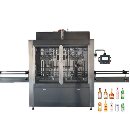 Автоматска машина за затворање на течности за полнење шишиња со сируп за фармацевтска машина 