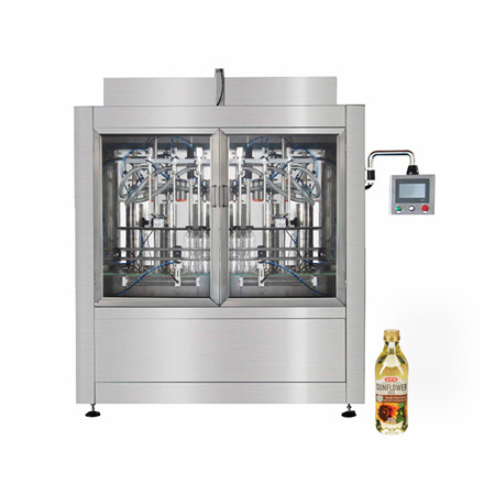 Праволиниска ротациона машина за полнење маслиново масло, линија за производство на машини за автоматско полнење вијали 