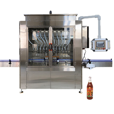 Економична линеарна автоматска машина за полнење пијалаци со мал капацитет CSD 