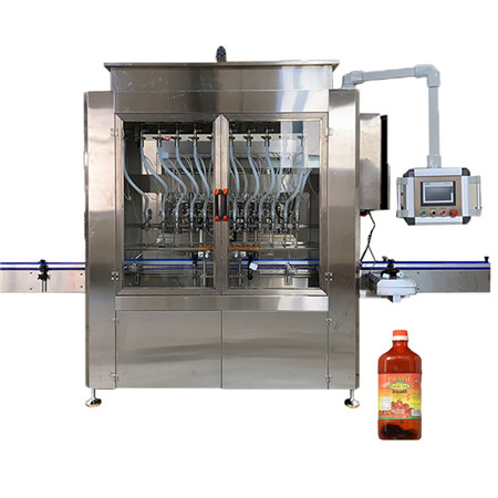 Полу-автоматска G1wg паста и машина за полнење течности за вода и чај / сок / мед / алкохол / дезинфекција 