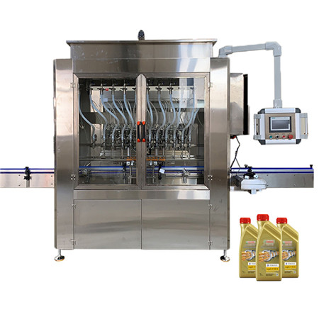Целосно автоматизирана машина за полнење пластични шишиња за шампон и детергент 