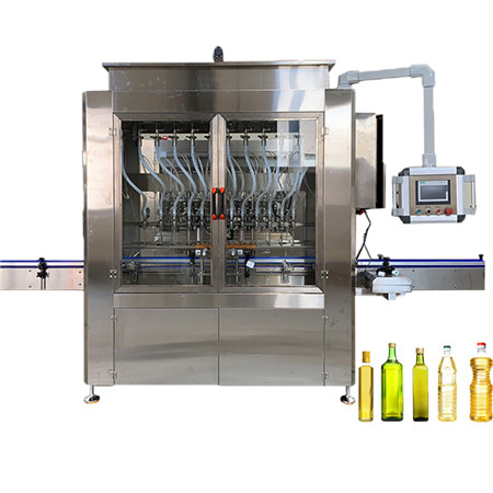 Машина за јадење масло со масло за флаширање PLC контролирана автоматска клипна погон вискозно течно полнење машина за пакување 