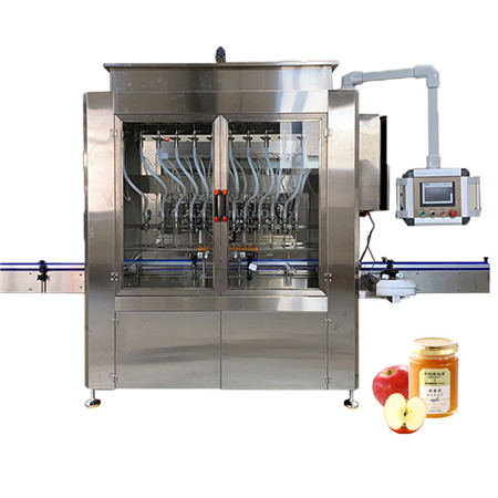 Автоматска машина за сос од домати сос од домати Амбалажа за полнење шишиња за полнење шишиња за обележување 