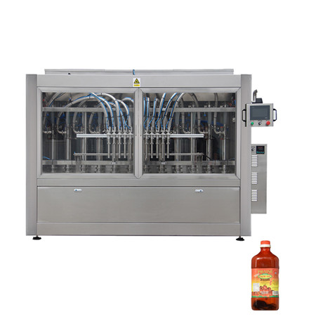 Автоматска машина за полнење течности за миење на масла шампон за дезинфекција Дезинфекција за белење течен сапун за чистење Корозивно полнење обележување Етикетирање Пакување Машина за пакување 