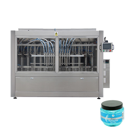 Корисна автоматска ротациона маса Квантитативна машина за полнење и затворање шишиња за козметички крем 