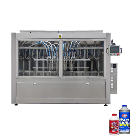 Автоматска машина за запечатување и обележување шишиња за полнење шишиња со шампон за течно средство за дезинфекција 