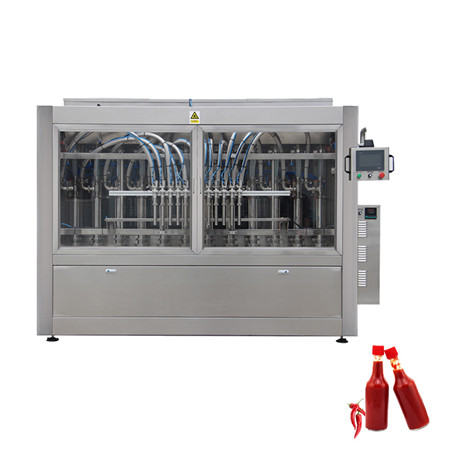Линија за автоматско производство на вода за пиење машина за полнење шишиња / индустриска машина за полнење со висока ефикасност 