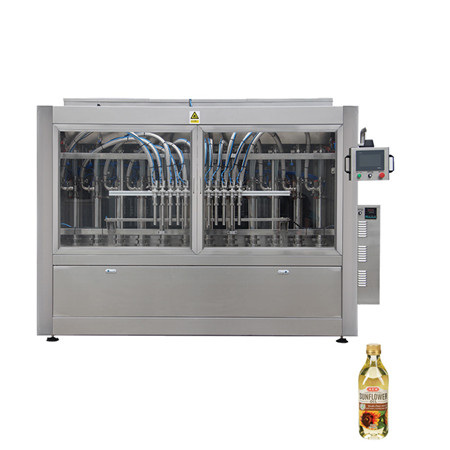 100-1000мл Целосно автоматско машино за полнење шишиња со повеќе течности шишиња за полнење со пневматско шише 