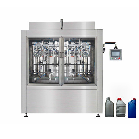 2019 година Најнова машина за полнење кеси со сок од пијалоци, полуавтоматска машина за полнење на топлински заптивки од 8 млазници за млеко од вода. 