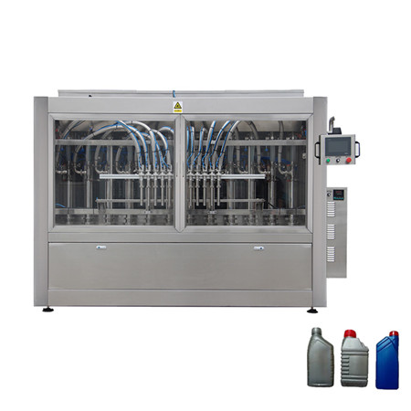 Апарат за полнење млеко шишиња од HDPE