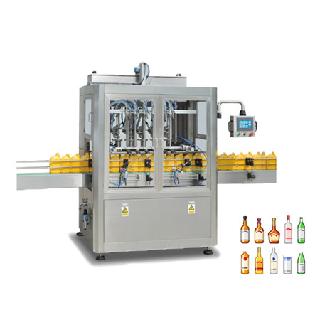 Автоматска машина за ограничување на шишиња со гел алкохол за дезинфекција на рацете 