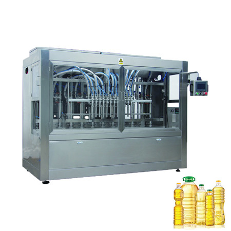 Автоматско линеарно серво-клипно притискање на течно пластично шише масло со галон машина за полнење машина за пакување полнење со машина за пакување 