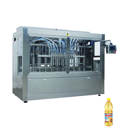 Автоматска опрема за полнење вискозен течен клип за полнење машина за пакување шишиња за детергент за дезинфекција на рацете / паста од домати / гел од алкохол / масло за јадење 