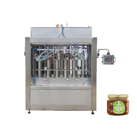 Фабрика за производство на машина за автоматска чиста вода / минерална вода / течно пластично шише во Кина 6 глави 