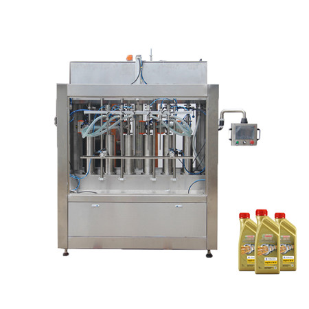 Автоматско контролирано PLC машина за полнење масло за шише со течно шише со серво клип Машини за полнење со филер со ISO сертификат за машина за пакување 