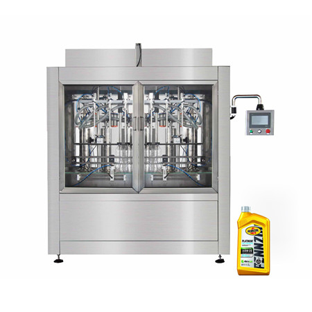Автоматска машина за полнење шишиња со клипни паста од 6 глави за разни сосови / детергент / лосион за тело 